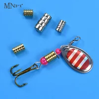 20Pcs/Pack Fishing Accessories Brass Copper Sinker Weight Sinker for Fishing Lures 0.8g/1g/2.8g