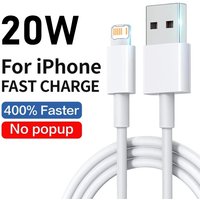 20W USB Fast Charging Cable For iPhone X XR XS Max 11 12 13 Mini 14 Pro Max 6 6S 7 8 14 Plus Rapid Charge USB-A Data Sync Cable