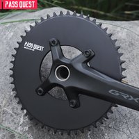 AliExpress GOLDIX PASS QUEST GRX 110BCD Bicycle Chainring AERO Narrow Wide Teeth 9/10/11/12 Speed 7075 Material for SHIMANO GRX Crank