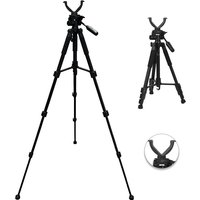 Outdoor Hunting Accessories 1.8m Tripod For Hunting Shooting Stick Rack Aluminum V-Yoke Shooting Rack Universal Camera Tripod