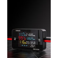Electric Energy Power Meter KWS-DC26 DC8-80V Voltage Tester LED Voltmeter Ammeter Battery Charging Detector XT60 XT90 Plug