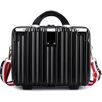 14 Inch Hand-held Luggage Cosmetic Case Storage Small Suitcase Bag Boarding Box Can Set Trolley Lightweight Cosmetic Bag