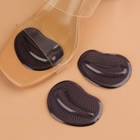 1pair Massage Forefoot Pad Sandals Thick Wear-resistant and Pain-resistant High-heeled Shoes Transparent Anti-slip Half Palm Pad