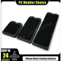 PC Water Cooling Radiator Copper 140MM 280MM 420MM Liquid Water Cooler CPU GPU Heat Exchanger For 140mm Fan