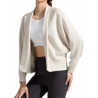 Yoga Top Figure-Flattering Breathable Long-Sleeved Shawl-Style Women's Modal Loose-Fit Cardigan French Lazy Cardigan