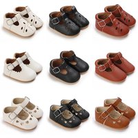 Neugeborenen Baby Schuhe Baby Mädchen Klassische Liebe Herz Gummi Sohle Anti-slip PU Kleid Schuhe Erste Wanderer Kleinkind Krippe schuhe