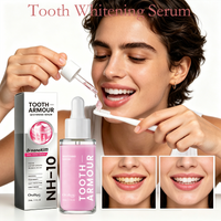 60mL Tooth Whitening Serum Protect Against Cavities Whiten Teeth Relieve Dental Sensitivity Gentle Formula Daily Oral Car