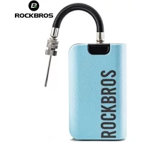 ROCKBROS Mini Electric Air Pump 20PSI Inflator for Balls Portable Type-C Rechargeable Inflator LED Digital Display Compressor