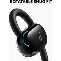 Soundcore V20i By Anker Open-Ear Headphones, Adjustable Ear Hooks, Ultra-Comfort, Snug Fit, Powerful Sound, Clear Calls, IP55