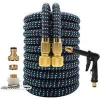 High pressure car wash water gun household tap water telescopic hose multifunctional garden watering gun water pipe