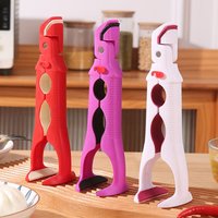 Durable Non-slip Anti Scalding Clip Gripper Multifunctional Anti Scalding Holder Kitchen Bowl Clip Kitchen Gadgets 2 in1 Clamp
