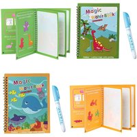 Magical Book Water Montessori Toys Reusable Coloring Book Magic Water Drawing Book Painting Drawing Toys Sensory Early Education