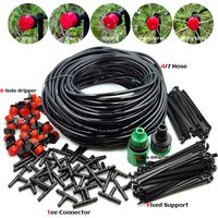 Sistema de riego por goteo para invernadero, 10M-30M, bricolaje, riego automático, manguera de jardín, Micro kits de riego por goteo con got