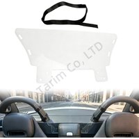 Wind Deflector Large For Mercedes Benz SLK R171 AMG Acrylic Transparent