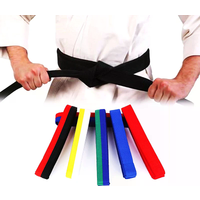 1 PC Taekwondo Colored Ranking Belts Cotton Martial Arts Judo Karate TKD Aikido Uniform Belt Kids Adult