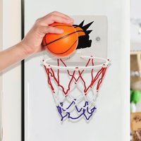 Kids Basketball Hoop With Ball Set Mini Suction Cup Basketball Board No Drilling Indoor Shooting Toy for Home Classroom