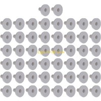 63HA 50Pcs Shower Head Silicone Nozzles Replacement Silicone Water Sprays Nozzles