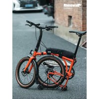 AliExpress Rhinowalk Bike Tube Frame Bag 2L Phone Bag Cycling Storage Travel Tools Bag For Brompton Folding Bike Bicycle Accessories