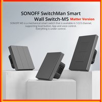 SONOFF M5 86 120 1C 2C 3C Matter Wifi Smart Wall Button Switch Intelligent Switch R5 Scene Controller Ewelink Work with Alexa
