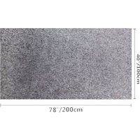 1Mx2M Auto Automotive Cut Pile Plush Carpet, Car Upholstery for Floor Mats, Trunk, Dashboard, Speaker Box, Door Panel