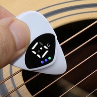 2 In1 Guitar Picks Tuner For Acoustic Electric Guitar Bass Mandolin Portable Multi Purpose Tuning and playing tools For Guitars