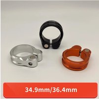 AliExpress NONE Cycles Bike Seat Post Clamp 34.9/36.4mm Aluminum Alloy Seat Tube Clip Quick Bicycle Seatposts Clamps for MTB, Road Bikes