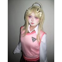 Kaede Akamatsu Cosplay Outfit | Anime School Uniform for Danganronpa Fans & Role Play