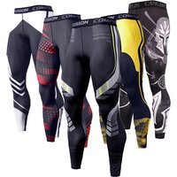Men's Running Leggings Sportswear Quick Dry Gym Fitness Tights Workout Training Jogging Sports Trousers Compression Sport Pants