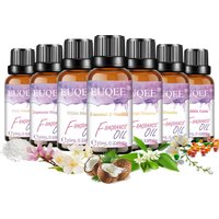 EUQEE 10ml Aromatherapy Fragrance Oil For Diffuser-Baby Powder Coconut & Vanilla Bubble Gum White Musk Orange Blossom Aroma Oils