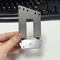 6-string Trapeze Tailpiece Reinforced For Rickenbacker Thicker Bracket Without Bolt