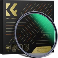 K&F CONCEPT Black Mist Diffusion 1/4 1/8 Lens Filter Special Effects Shoot Video like movies 49mm 52mm 58mm 62mm 67mm 77mm 82mm