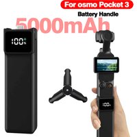 Pocket 3 fast charging battery controller and DJI Osmo Pocket3/4, Por Extra and reserved 1/4 "threaded hole with Type-C cable