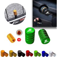 For Kawasaki Z900 Z650 Z750 Z400 Z800 Z1000 Ninja 400 650 300 ZX6R ZX10R Motorcycle Universal CNC Aluminum Tire Valve Caps