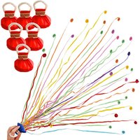 Wedding Throw Streamers Colorful Hand Throw Confetti Poppers Birthday Party Decor Supplies Baby Shower Wedding Supplies