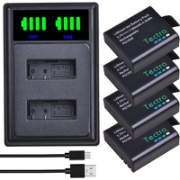 1180mAh SJ4000 PG900 PG1050 Li-ion Battery/Type C Charger for SJCAM SJ5000 SJ7000 SJ9000 EKEN 4K H8 H9 Action Camera