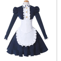 Unisex Elizabeth Liones Cosplay Costume Full Set Maid Dress Christmas Anime Party Uniform Halloween Outfits
