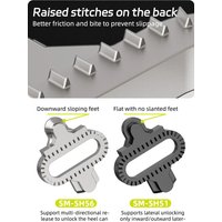 AliExpress rrskit Rrskit Mountain Bicycle Pedal Cleats SH51 SH56 For Shimano SPD Series Self-locking MTB Bicycle Pedals Original Cleats Parts