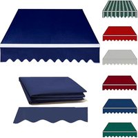Retractable Patio Awning Replacement Waterproof Shade Cover- Patio Sun Shade and Water-Resistant Polyester, Outdoor Awning Cover
