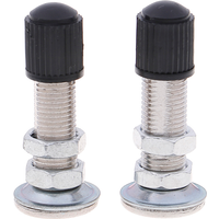 AliExpress Gmarty 〔ZYAF〕2Pcs 38mm Bicycle Valve Ultralight Zinc Alloy Mountain Road Bike Valve Stem Extended VAM For American Standard Inner Tubes