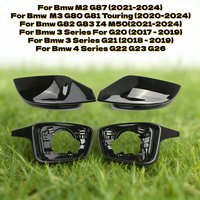 For Bmw For M2 G87 For M3 G80 G81 G82 G83 For G20 G21 G22 G23 G26 4pcs/Set Rearview Mirror Housing LHD Mirror Cover Caps