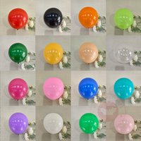 5-36inch Matte Balloon Birthday Party Decoration Wedding Baby Shower Red Black Orange Green Skin Blue Purple Pink White Balloons