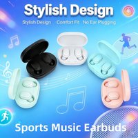 A6S Wireless Bluetooth Earphones TWS Bluetooth Headset Wireless Earbuds Noise Cancelling Earphones with Microphone Headphones