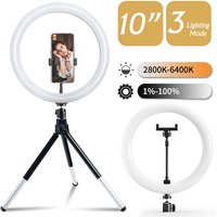 Selfie Video Light Selfie LED Ring Light Dimmable Round Ring Fill Lamp With Stand Tripods For Phone Video Live Camera Lighting