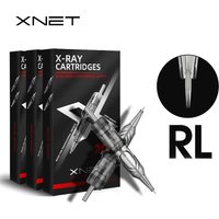 XNET X-RAY 20/60/100/200pcs Round Magnum RL Disposable Sterilized Safety Tattoo Needles for Rotary Tattoo Machines