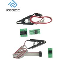 SOIC8 SOP8 Test Clip For EEPROM 93CXX/25CXX/24CXX in-circuit programming on USB Programmer TL866CS TL866A EZP2010