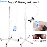 Dental Laboratory Equipment Tooth Whitening Lamp 8 LED 1 Color/3 Color Light Bulb Dentistry Cart Bleaching Accelerator