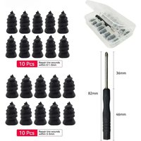 Grip-Tite Tire Repair Nails - Hex-Head Anchor Design for Car/Bike Tires, Vibration-Proof Puncture Solution
