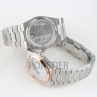 40mm NH35 Watch Case Sapphire Glass 316L Stainless Steel 12/27mm Bracelet for PRX Super Player NH35 NH36 Movement 31.8mm Dial