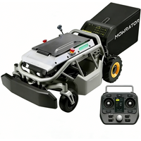 Customized Remote-Control Robotic Lawn Mower with Sensor Slope Control S1 2WD 21'' Battery Suitable for Farm Lawns