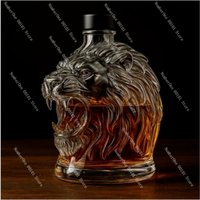 Funny Whiskey Bottle, Creative Liquor Decanter for Home Bar, Unique Gift for Men Alcohol Lovers Novelty Decor